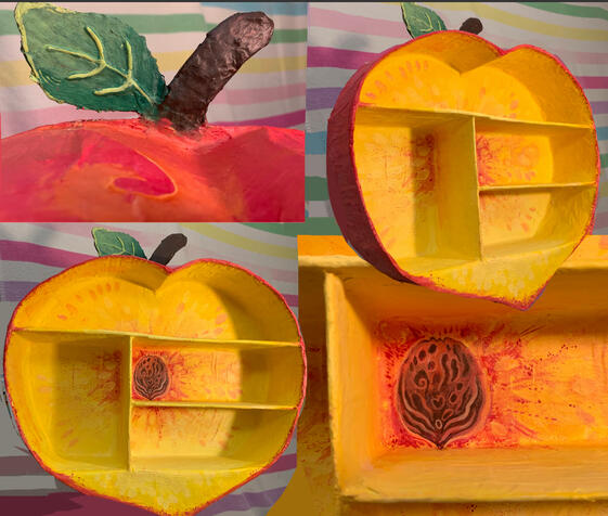 Peach Shelf